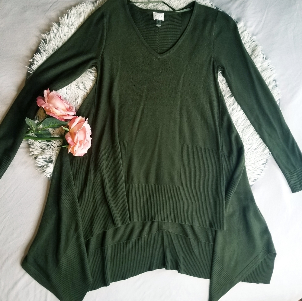 Cupio green/dark tunic size S/P